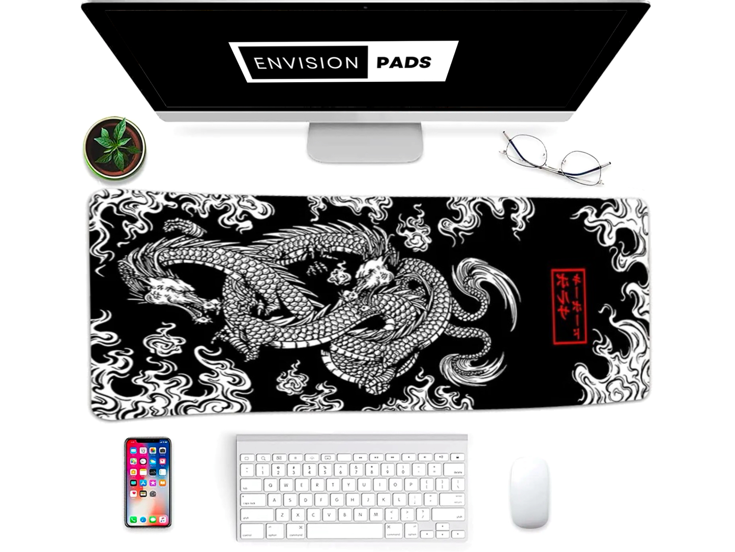 Imperial Dragon Desk Pad