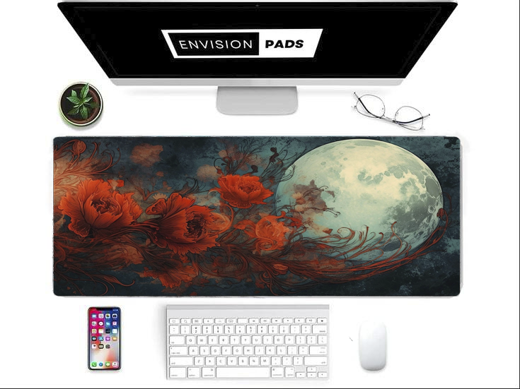 Plum Blossom Desk pad